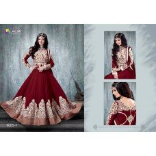 RED STUNNING AYESHA TAKIA-9005-A ANARKALI WEDDING DRESS